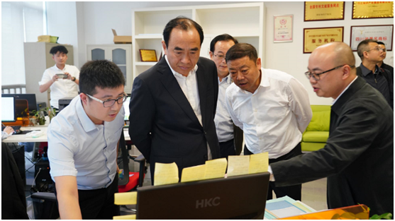 四川省、綿陽市領(lǐng)導(dǎo)一行蒞臨行之綿陽分所